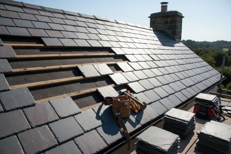 Slate Roof Construction detail
